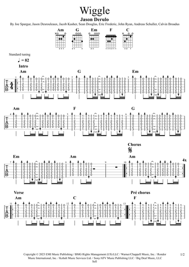 Wiggle (arr. Douglas Becker)