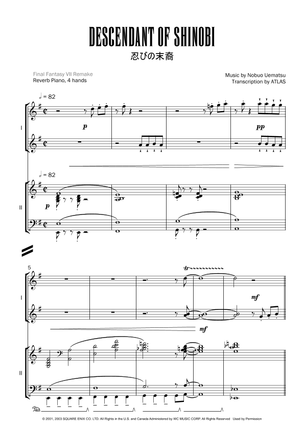 Zanarkand (arr. ATLAS)