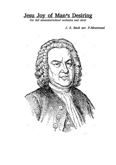 Jesu Joy ( Full orchestra and choir) (arr. Pamela Moutoussi)