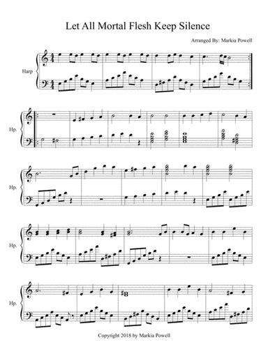Let All Mortal Flesh Keep Silence (arr. Markia Powell)