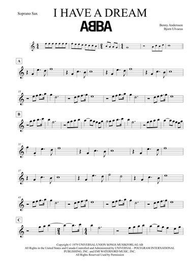 I Have A Dream (arr. Leo Silva)