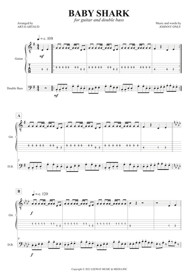 Baby Shark (arr. Art.o Artaud)