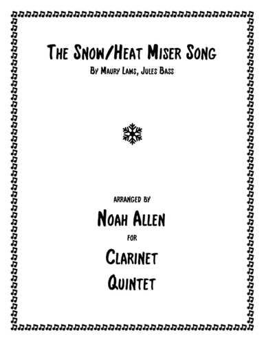 Snow Miser (arr. Noah Allen)