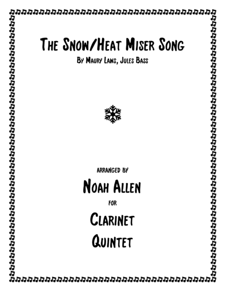 Snow Miser (arr. Noah Allen)