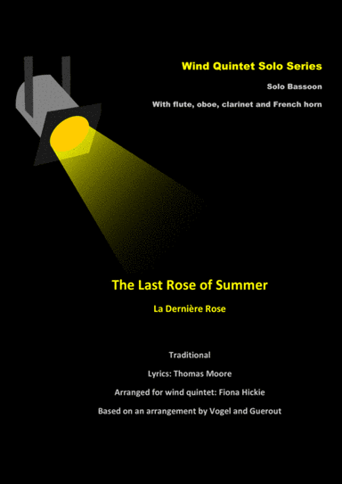 The Last Rose of Summer (arr. Fiona Hickie)