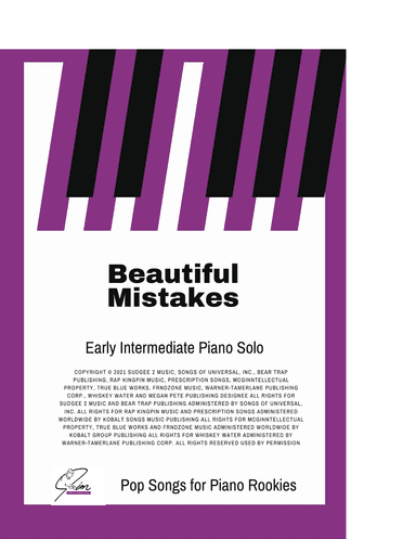 Beautiful Mistakes (arr. Jim Lansing)