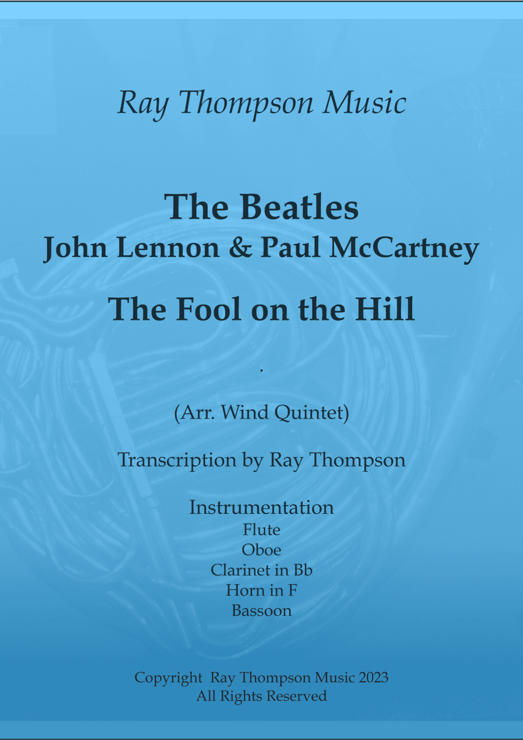 The Fool On The Hill (arr. Ray Thompson)