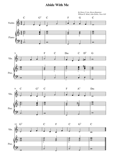 Abide With Me (arr. Wesley S. SIlva)