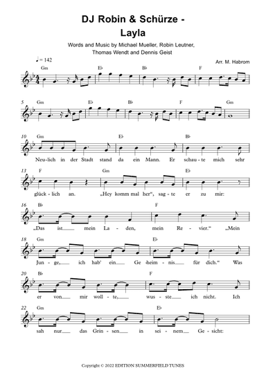 Layla (arr. Michael Habrom)