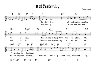 Yesterday (arr. John Fries)