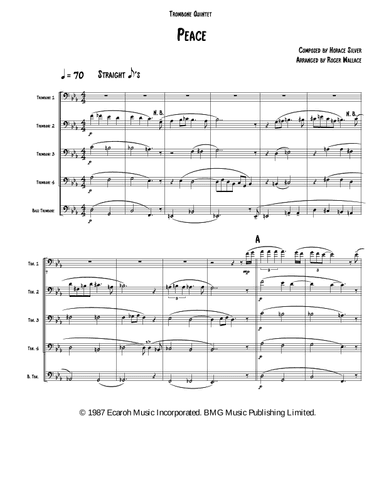 Peace (arr. Roger Wallace)