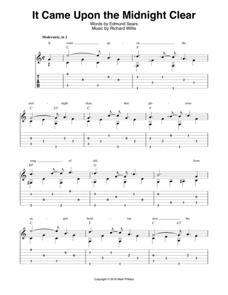 It Came Upon the Midnight Clear (arr. Mark Phillips)