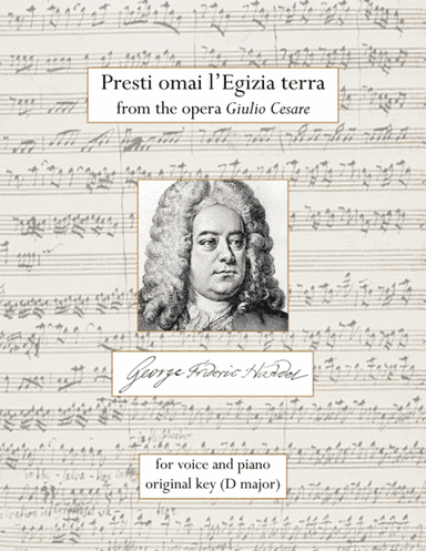 Presti omai l’Egizia terra (arr. (Editor) Lee G. Barrow)