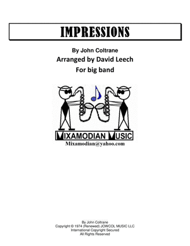 Impressions (arr. David Leech)