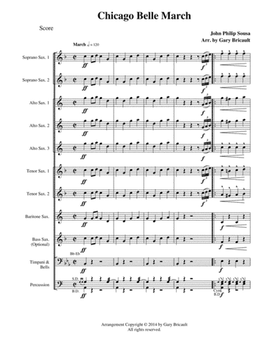 The Belle of Chicago (arr. Gary Bricault)