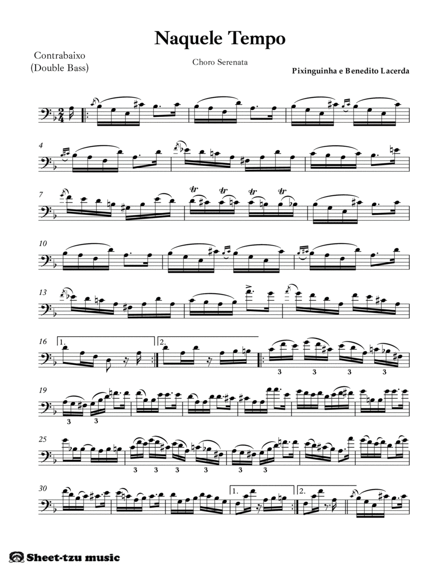 Naquele Tempo (arr. Leonardo Duarte)