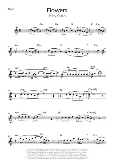 Flowers (arr. Ygor Nunes)