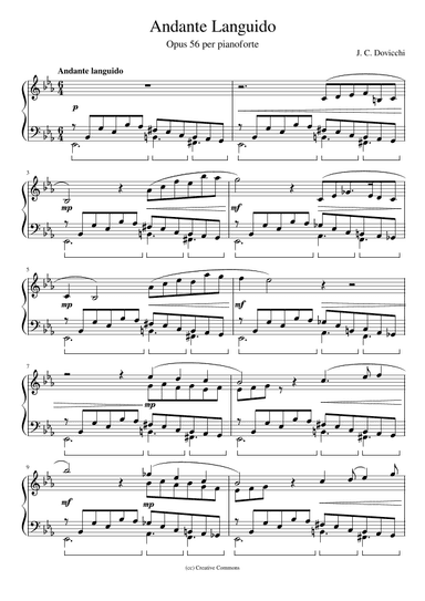 Andante Languido Opus 56
