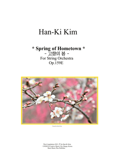 "Spring of Home Country" for String Orchestra, Op. 159E (arr. Han-Ki Kim)
