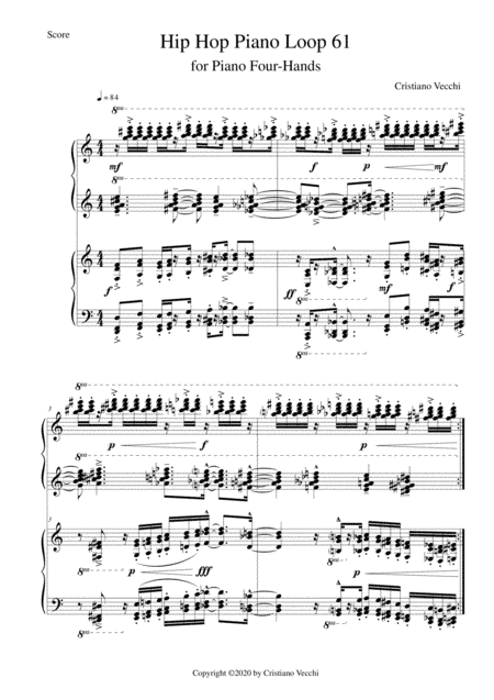 Hip Hop Piano Loop 61