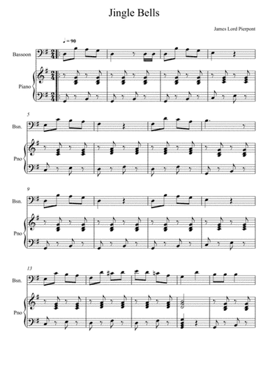James Lord Pierpont - Jingle Bells (Bassoon Solo) (arr. André Laitano)