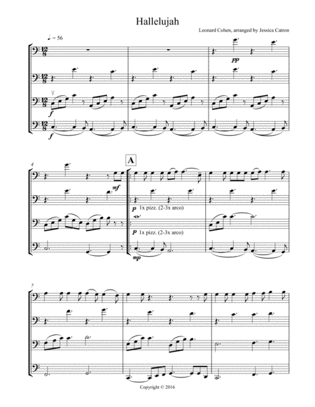 Hallelujah (arr. Jessica Catron)