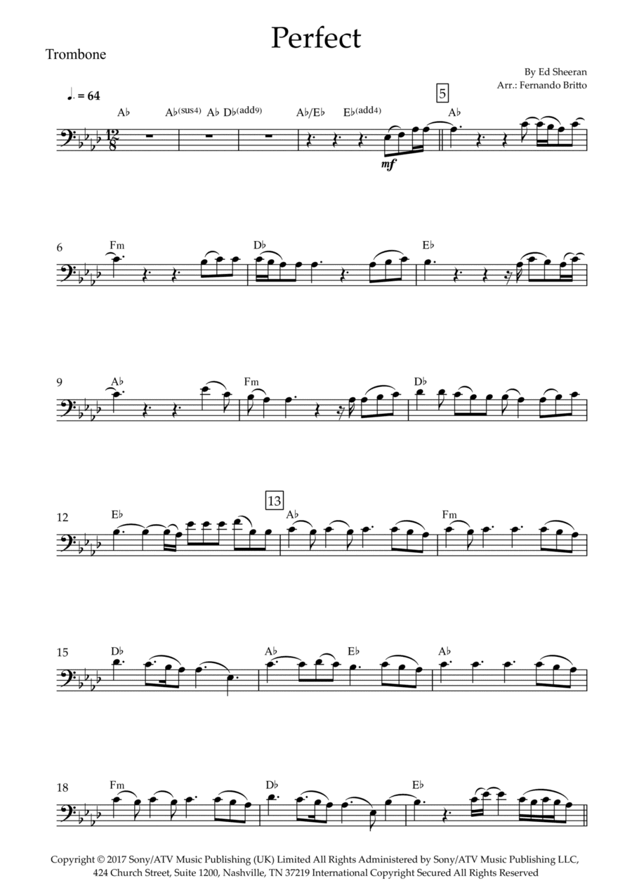 Perfect (arr. Fernando Britto)