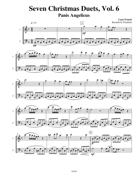Seven Christmas Duets, Vol. 6 (arr. Kenneth D. Friedrich)