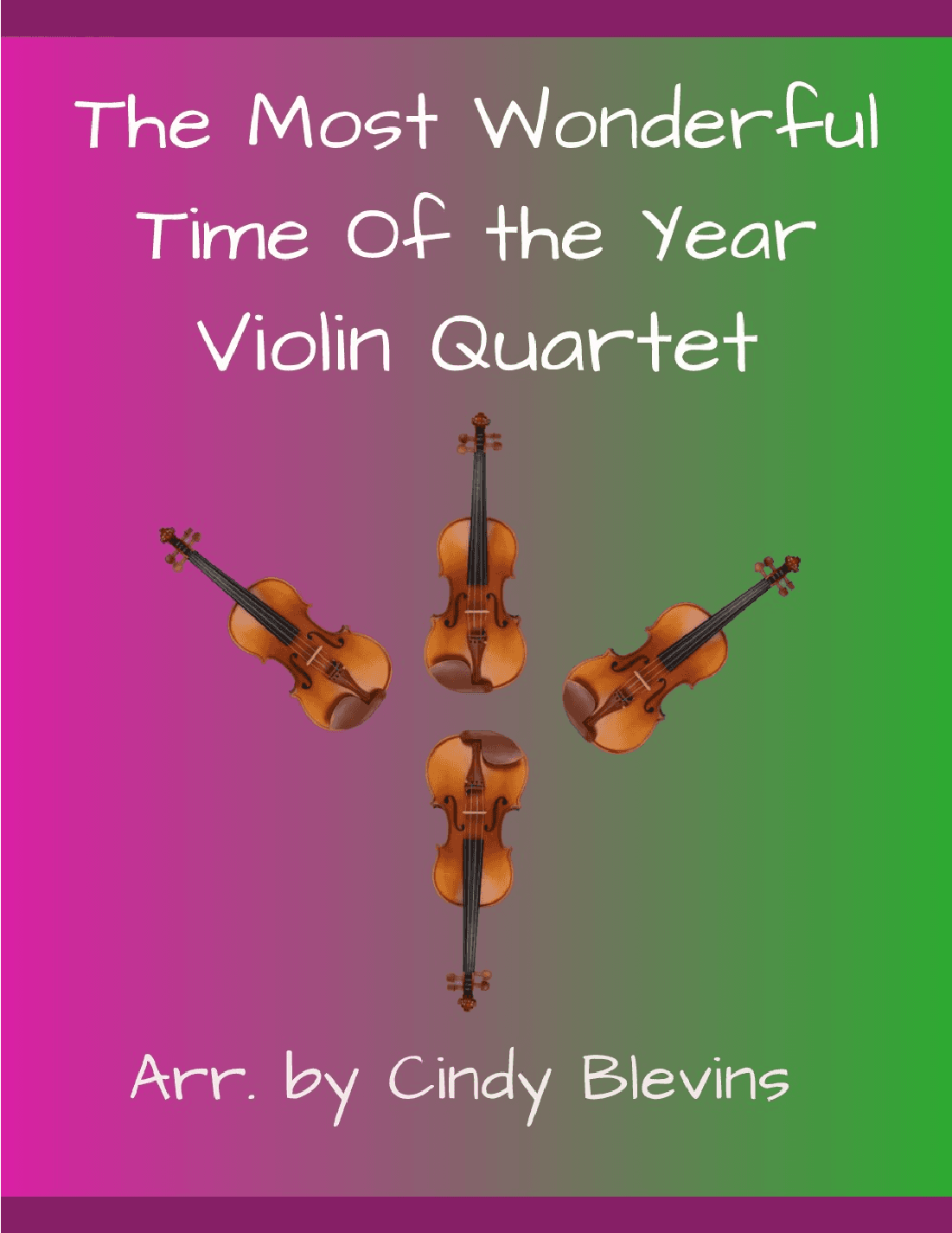 The Most Wonderful Time Of The Year (arr. Cindy Blevins)