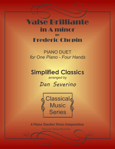 Chopin Waltz Brilliante in A minor (arr. Dan Seveirno)