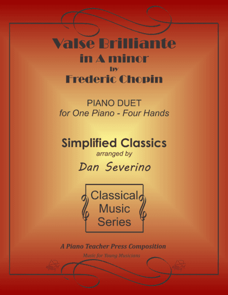 Chopin Waltz Brilliante in A minor (arr. Dan Seveirno)