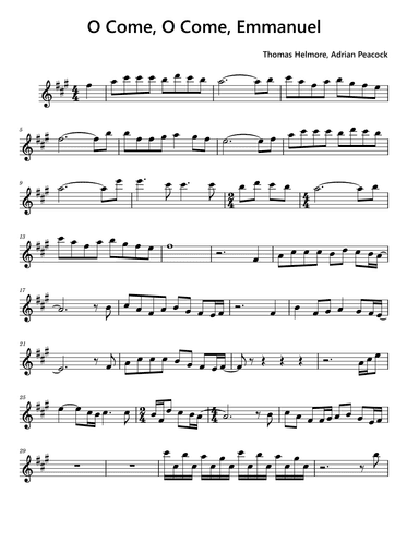O Come, O Come Emmanuel (arr. Funtom)