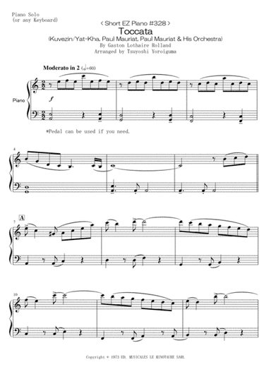 Toccata (arr. Tsuyoshi Yoroiguma)