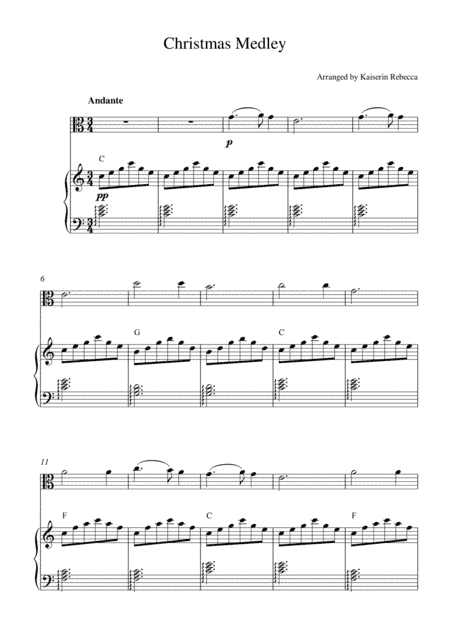 Christmas Medley (arr. Kaiserin Rebecca)
