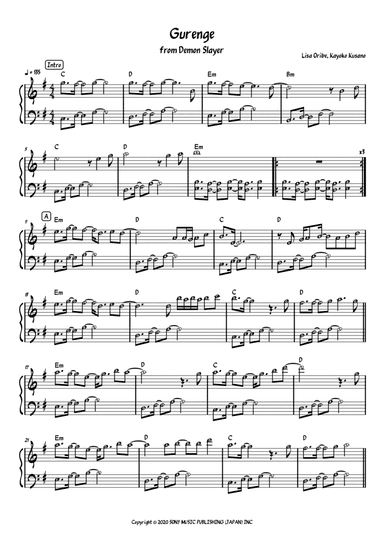 Gurenge (arr. Anacrusa)