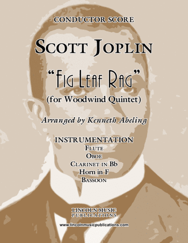 Joplin - "Fig Leaf Rag" (for Woodwind Quintet) (arr. Kenneth Abeling)