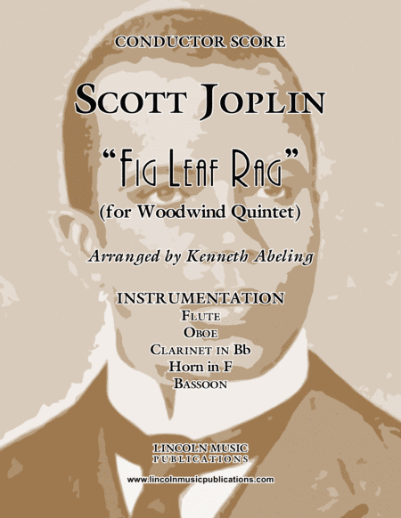 Joplin - "Fig Leaf Rag" (for Woodwind Quintet) (arr. Kenneth Abeling)