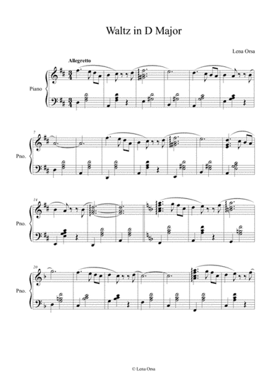 Waltz in D Major