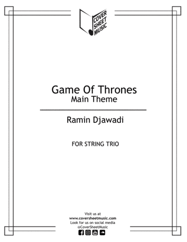 Game Of Thrones (arr. Jose Quintana)