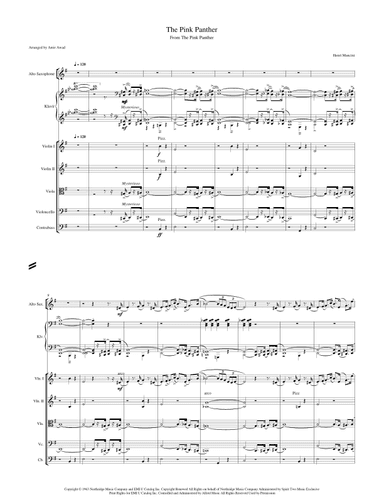 The Pink Panther (arr. Amir Awad)