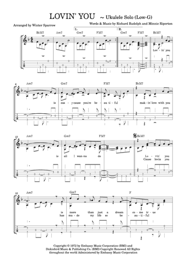 Lovin' You (arr. Winter Sparrow)