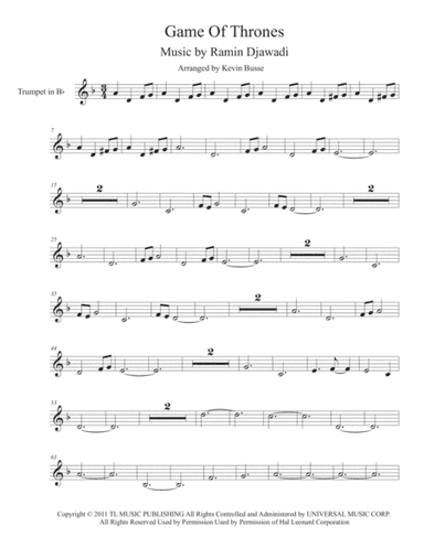 Game Of Thrones (arr. Kevin Busse)
