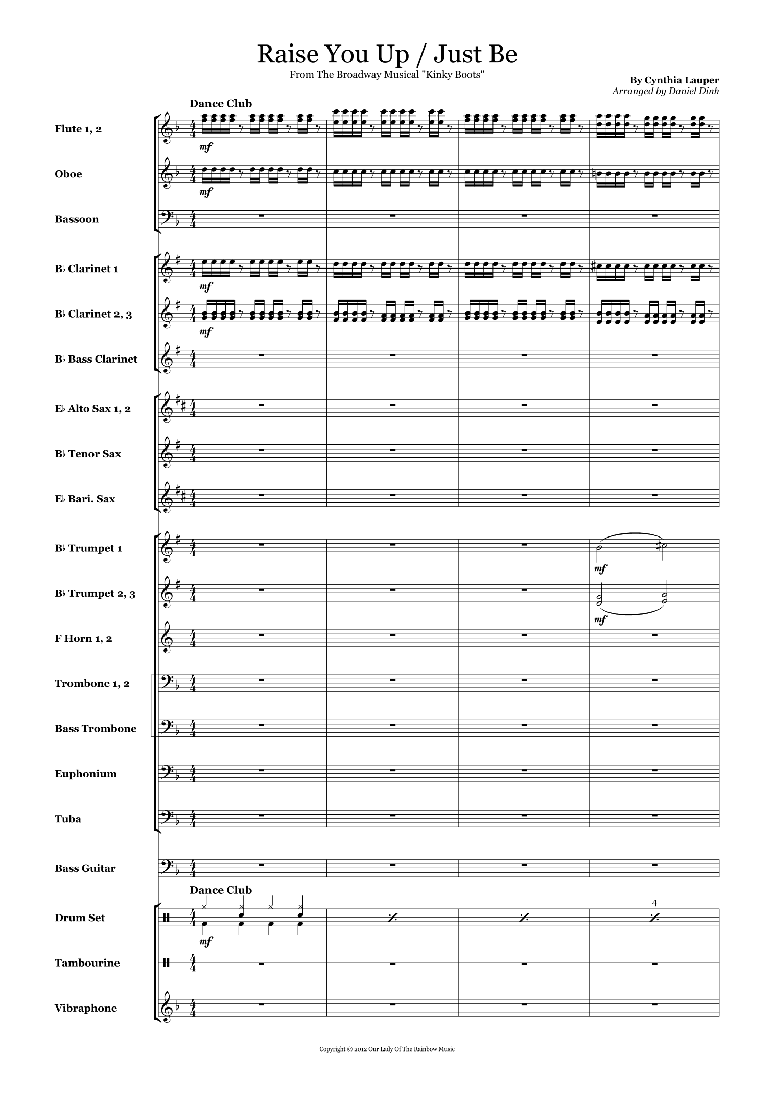 Raise You Up (arr. Daniel Dinh)
