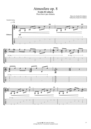 Atmosfere op. 8