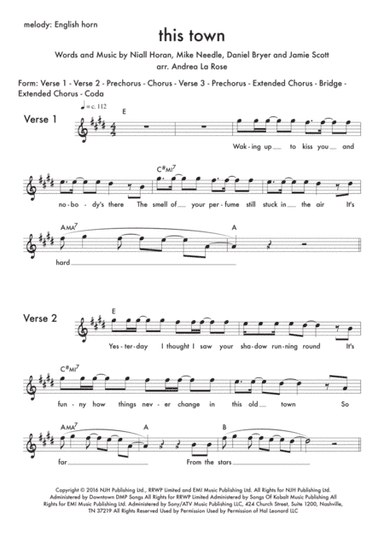 This Town (arr. Andrea La Rose)