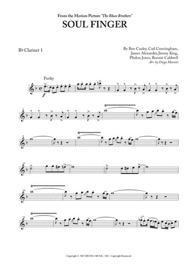 Soul Finger (arr. Diego Marani)
