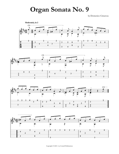 Organ Sonata No. 9 (arr. Mark Phillips)