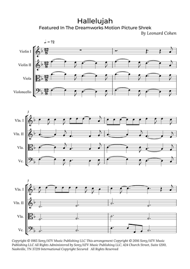 Hallelujah (arr. Alex Nunes Rodrigues)