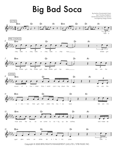 Big Bad Soca (arr. Gregg Charest)