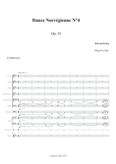 Dance Norvégienne n°4 (arr. Magali Le Roy)